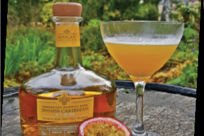 rum and cane cocktail daquiri fruits de la passion