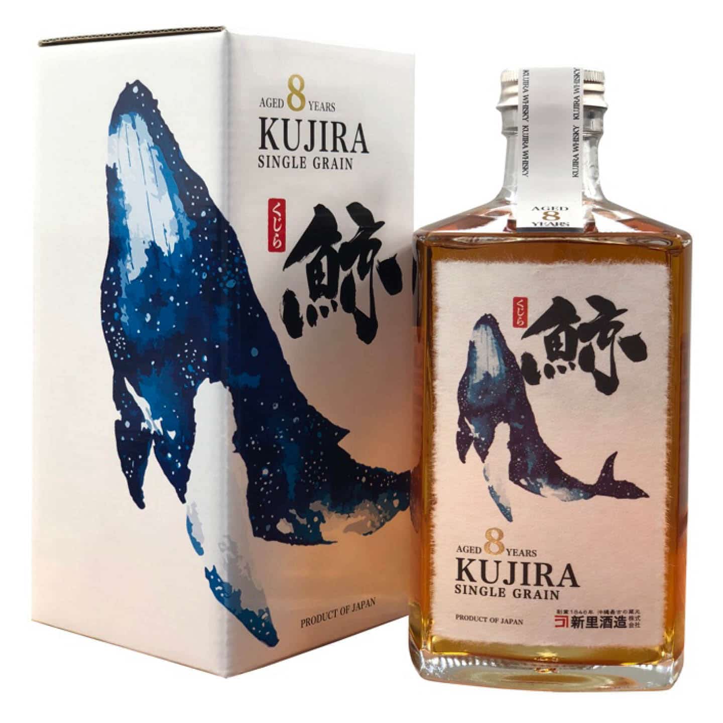 kujira whisky single grain japonais vieilli 8 ans