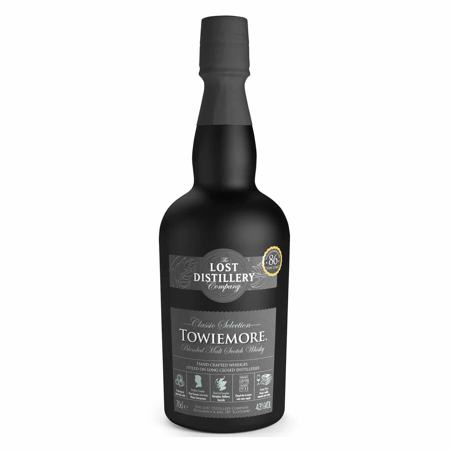 lost distillery whisky écossais towiemore