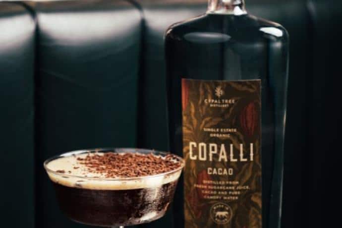 copalli cacao expresso martini cocktail