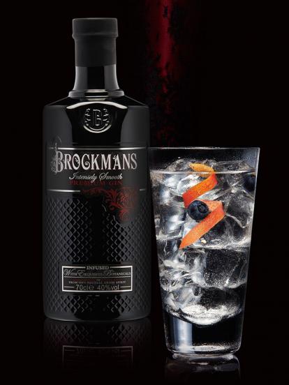brockmans gin tonic myrtille et zeste d'orange