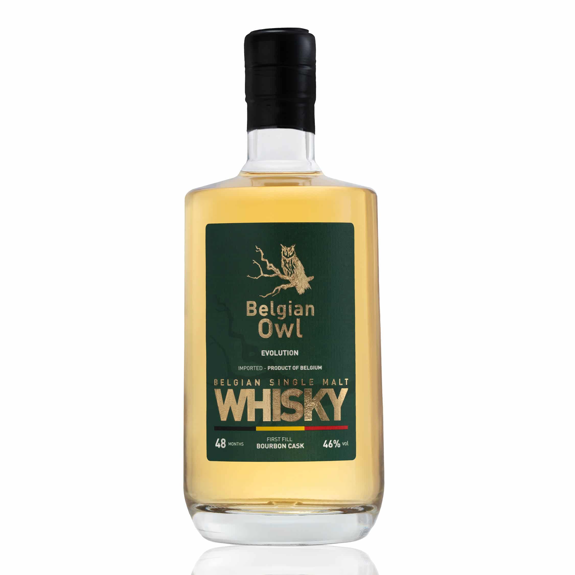 belgian owl whisky single malt belge cask strenght évolution