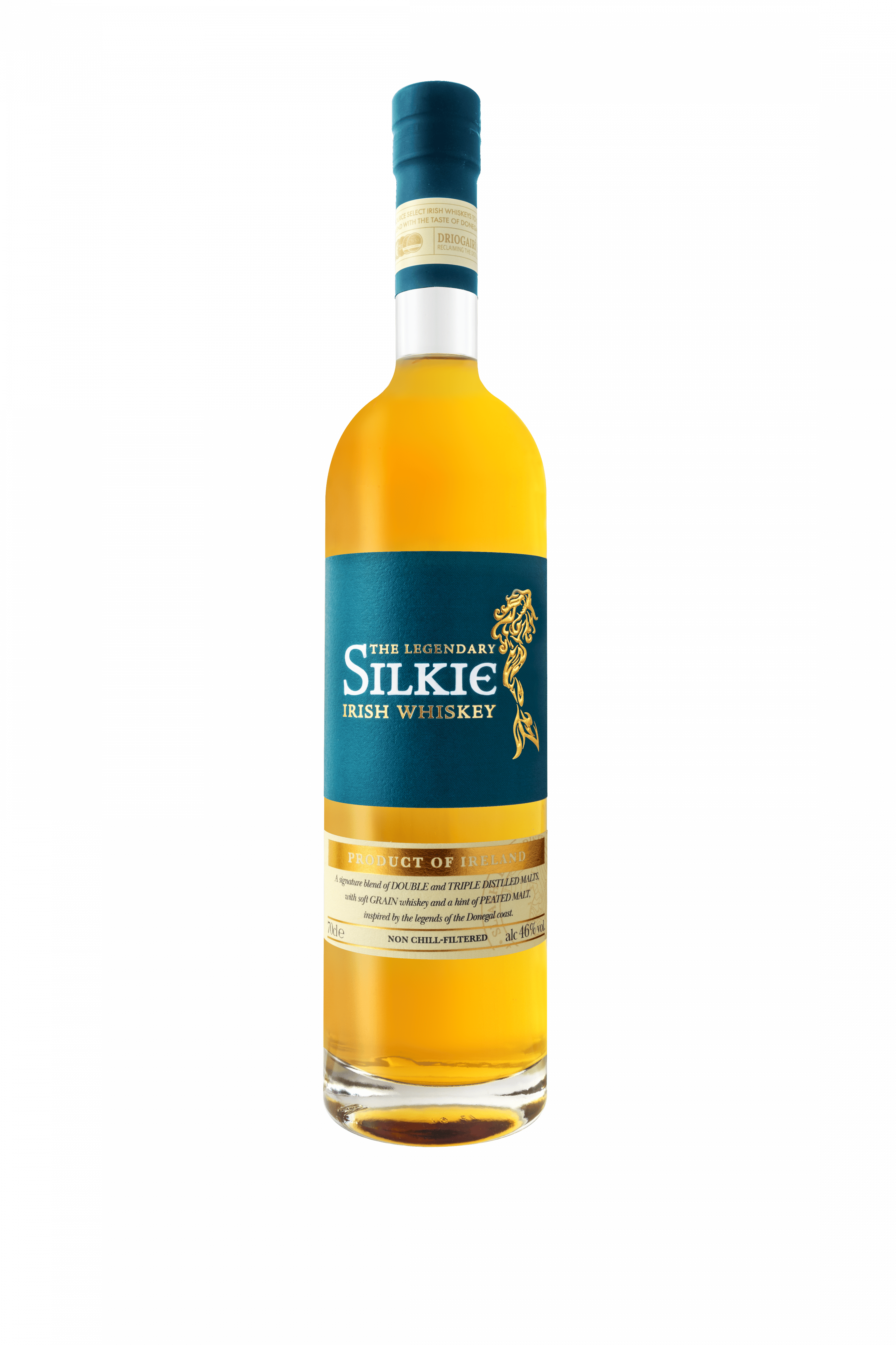 Silkie Lengendary Irish Blended Whiskey tourbé